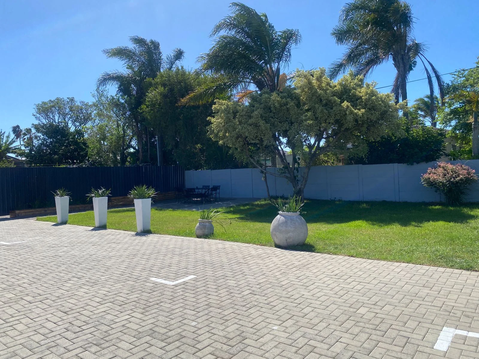 Parking area at Fusion House in East London