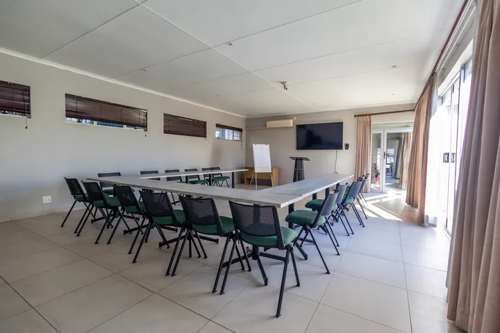 Conference venue setup at Fusion House in East London